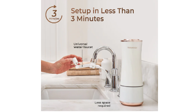 Short description 97% Chlorine Reduction; 99.9% Bäcteria Reduction Long description Setup in Less Th...