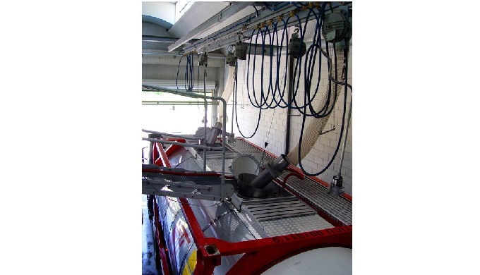 Impianto lavaggio interno cisterne