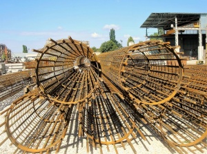 Каркасы буронабивных свай 