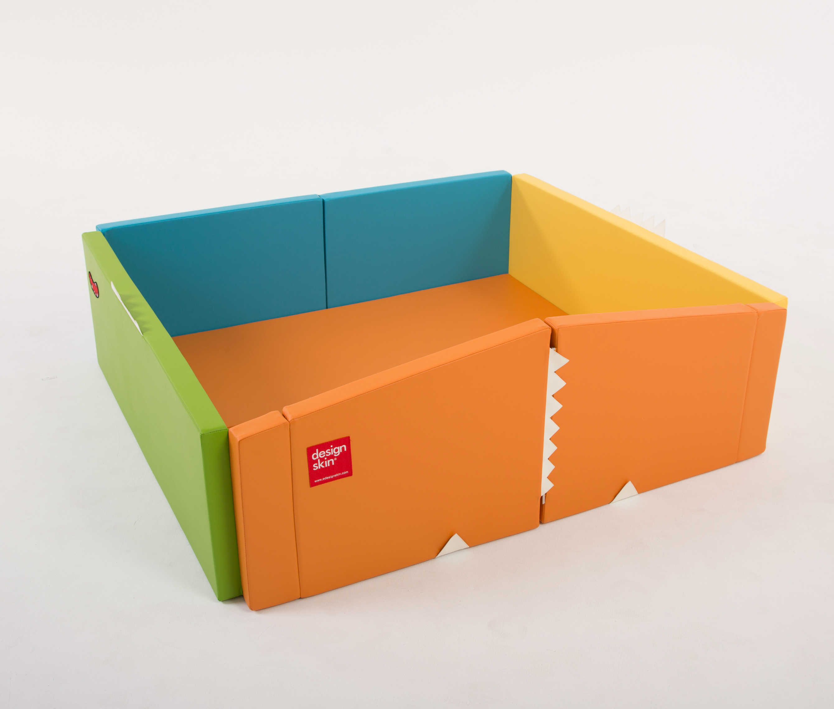 It is a playpen for baby, in which he/she will feel as cozy as in his/her crib. The mat on the groun...