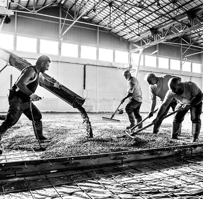 Construction Bâtiment industriel