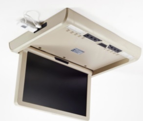 15.6 Inch Motorized Ceiling Mount Monitor With Multimedia Playback System. [ XM-1580RDMD