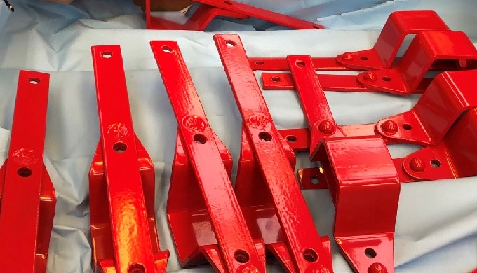 We have an in house method of removing paint and getting parts ready to be recoated