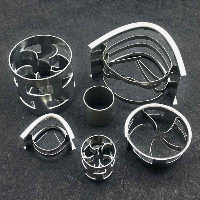 S Cube Mass Transfer Private Limited supplies Random Packing types such as Raschig rings, Pall rings...