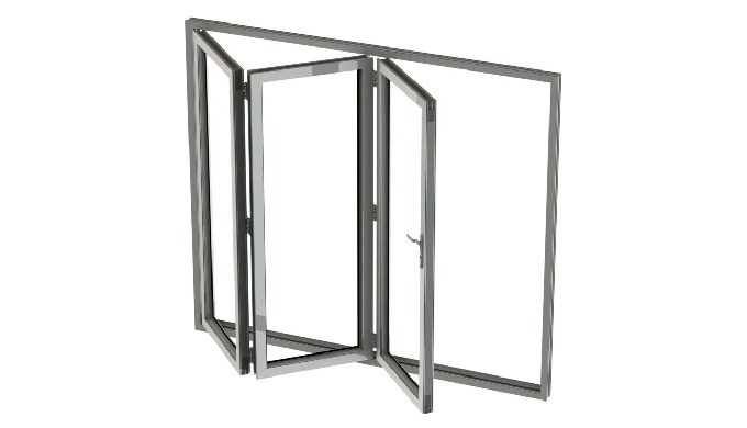 Liniar Modlok™ Bi-folding doors offer a totally unique option due to the patented exoskeleton design...