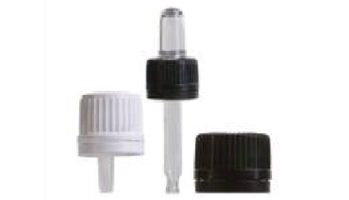 Essential stoppers, leakers and droppers for packaging in different industries such as pharmaceutica...