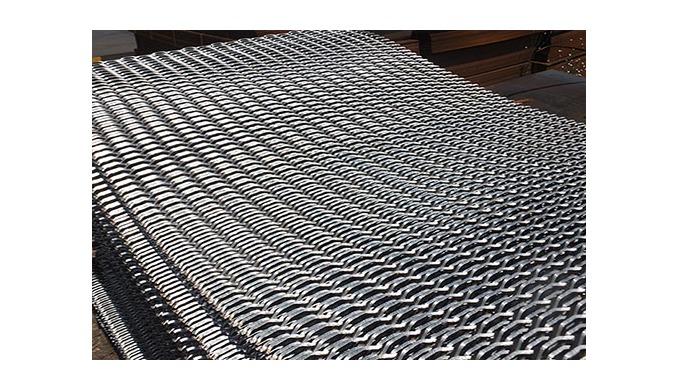 Лист просечно-вытяжной из черных металлов 