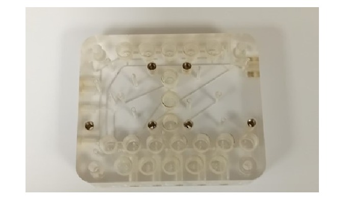 Machining of parts for the medical sector