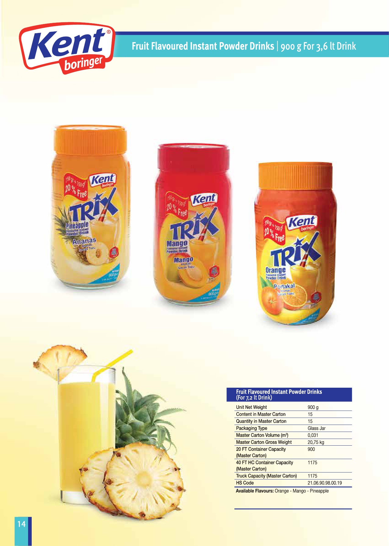 Trix 30gr Instant Powder Drink (by Kent Boringer Dış Tic. Ltd. Şti.)