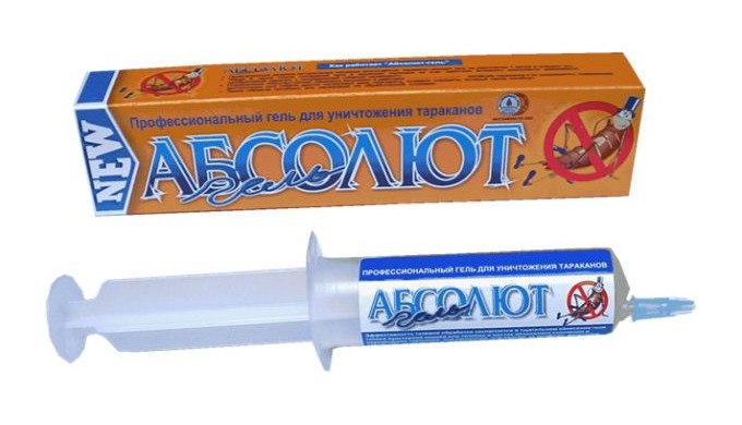 Agentul insecticid Absolut-gel este destinat exterminării gandacii și furnicilor (case roșii, grădin...