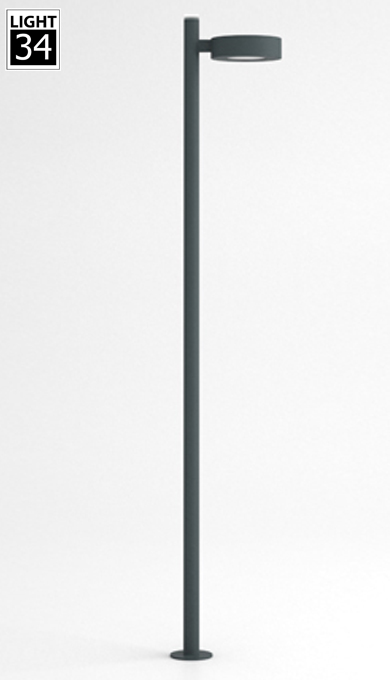 Modern pole hot sale light