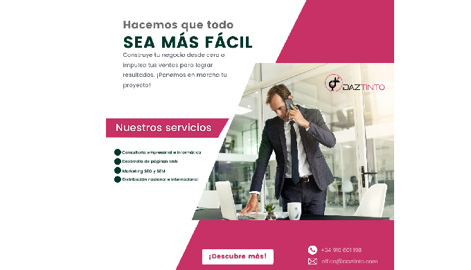 Nuestro servicio de consultoría es el primer paso para que tu empresa pueda saber dónde está y hacia...