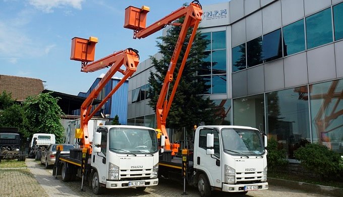 Truck Mounted Aerial Work Platforms