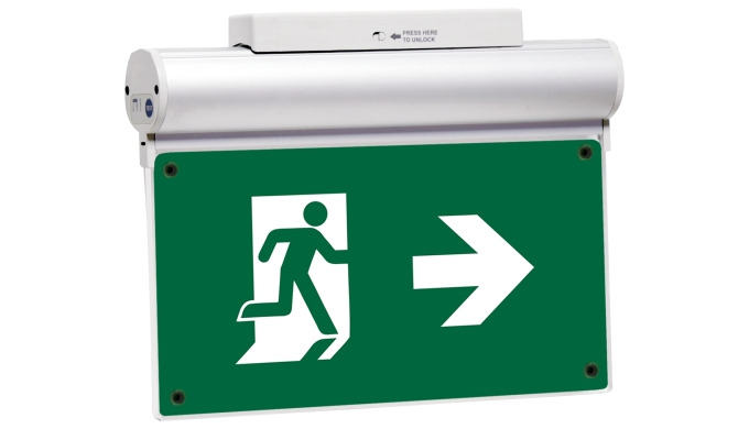 Safety signs and warning lights