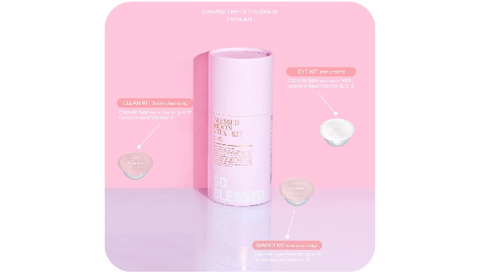 [VITA KIT] *31 capsules in each package 1. #WATER KIT (Moisture cream) 2. #EYE KIT (Eye cream) 3. #C...