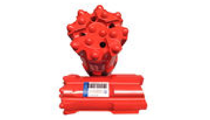 Maxdrill Top Hammer Rock Drilling Tools T45 115mm Drop Center Retrac Skirt Button Bit for Drilling 1...