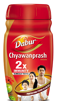 Boost your immunity naturally with Dabur Chyawanprash, a time-tested Ayurvedic formulation for overa...