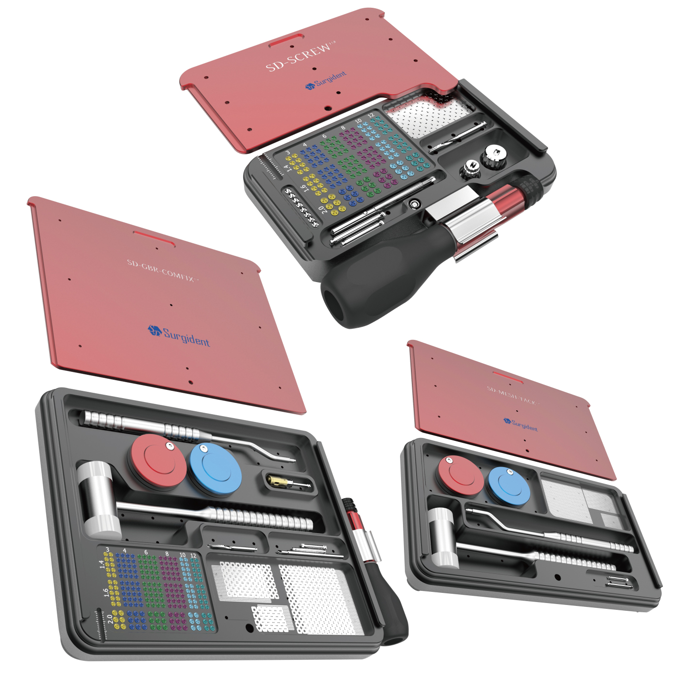 ▶Product SD-Screw SD-MESH-TACK SD-GBR-COMFIX 3types of kits and 2options from each following user’s ...