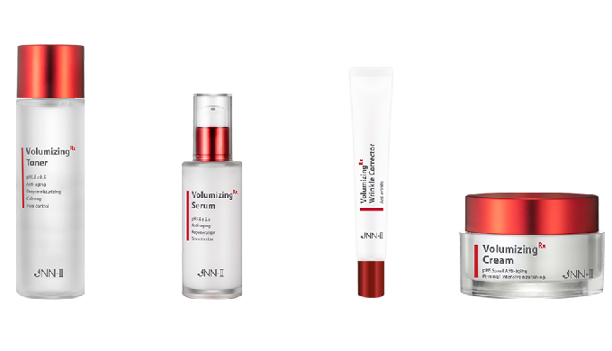 Volumizing Rx anti-wrinkle line JNN-II VOLUMIZING RX TONER(150ml) SERUM(50ml) CREAM(30g) / WRINKLE C...
