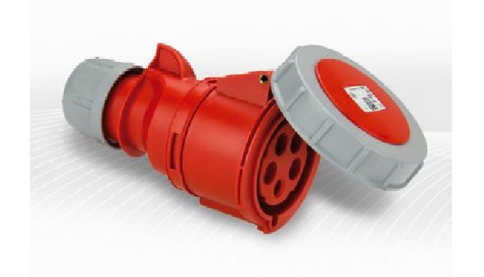 Gammes complètes de prises, fiches et socles de la marque PCE Gammes industrielles 230V et 400V de 3...