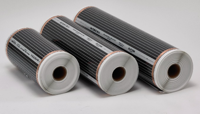 Carbon stripe coated film, Heating Film The special design of silver electrodes prevents sparks. A S...
