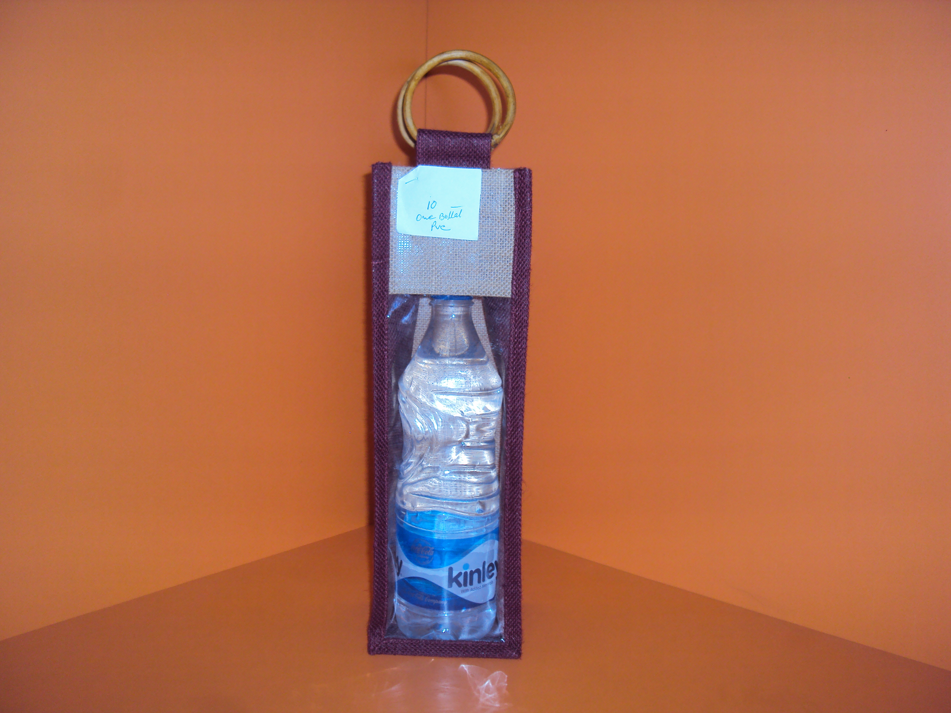 jute bag for holding 1 bottle or jar turns your products in to a profit generating gift at any time ...
