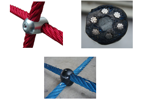 Cuerda de polyester con tratamiento Anti-UV compuesta de 6 alambres de acro galvanizado. *Opción de ...