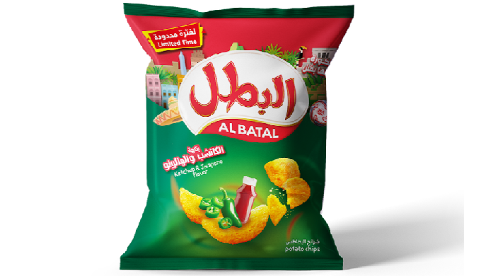 Al-Batal Chips Ketchup Jalapeno
