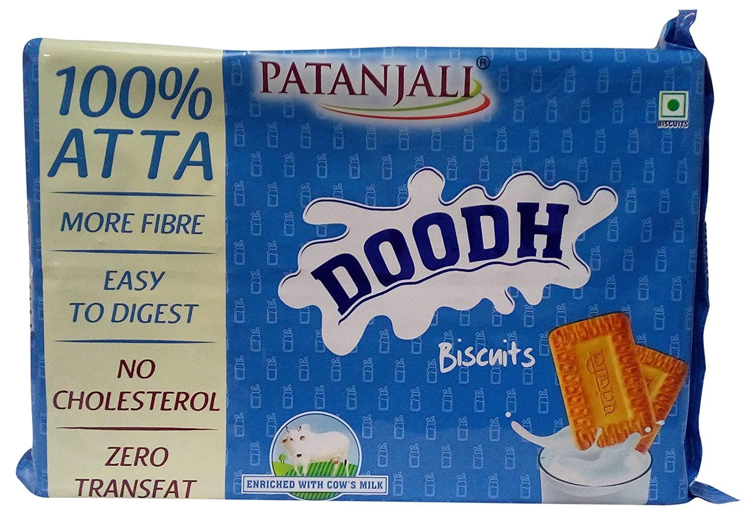 Patanjali Foods Limited presents Doodh Biscuits, a wholesome blend of taste and nutrition inspired b...
