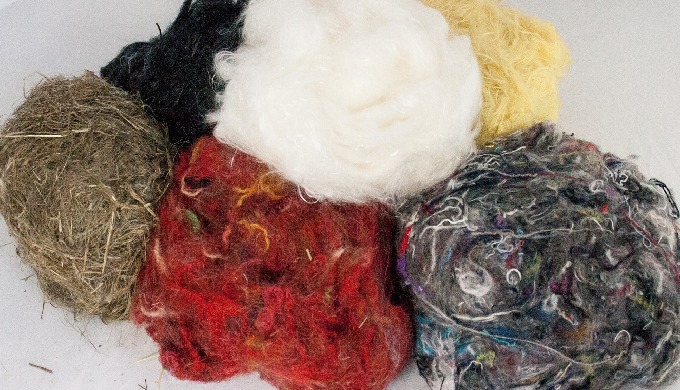 Textile Rohstoffe Fasern