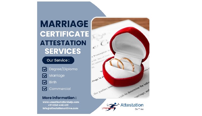 Attestation On Time is a leading marriage certificate attestation service in Kochi. Attestation on y...