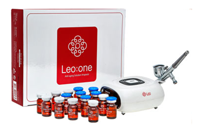 < MIRACLE B&B 720 Leo one > : for individuals - Spray evenly on face, neck by using air sp...