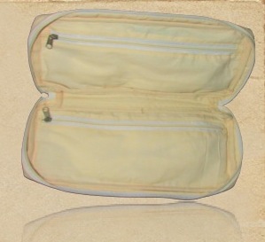 Pouches made from 100% GOTS certified Recycled Organic Canvas fabric.Available in various fabric wei...
