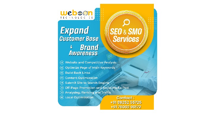 Weboon Technologies is one of the leading digital marketing companies in India based in Ahmedabad of...