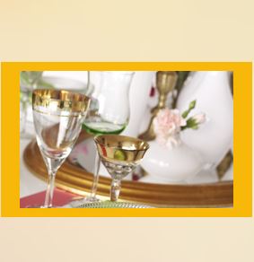 Conception de décor en verre