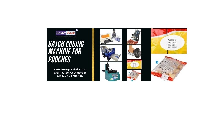 Batch Coding Machine For Pouches Call:- 0731-4076606 / 7089062266 Website :- www.smartpackindia.com ...