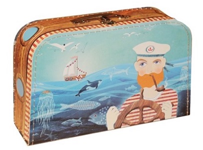 Children´s suitcase 35cm sailor, Chupikova collection