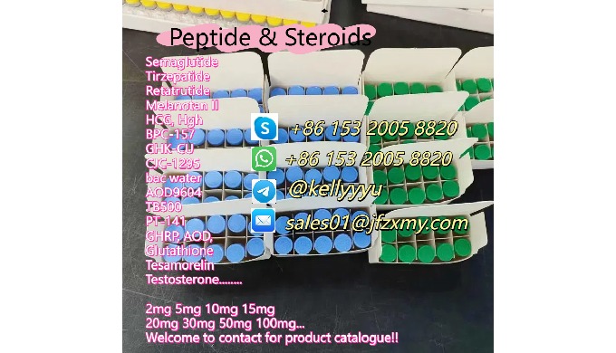 We supply all kinds of peptide, steroids products! Please contact us: Whatsapp: +86 153 2005 8820 ; ...