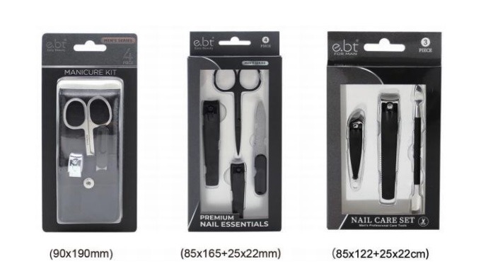 This premium grooming tool set includes a variety of essentials for nail and personal care. With a s...