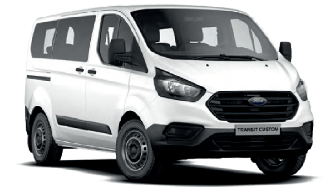 Servicio de alquiler de furgonetas para el transporte de mercancías, para el transporte de pasajeros...