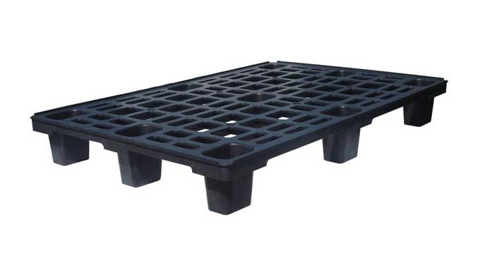 Pallets in PP riciclato, inseribile Colore: Nero Con e senza bordino Portata statica: kg. 1200 Porta...