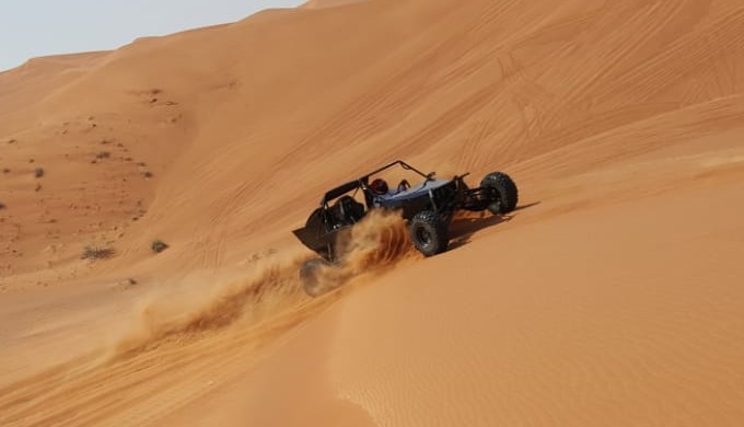 Dune Buggy Ride in Dubai High Red Dunes + Complimentary Desert Safari Self-Drive Dune Buggy rental D...
