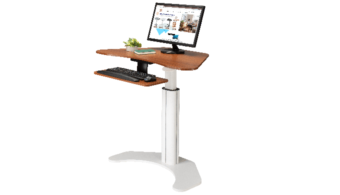 HC108 table can hold up to 50kgs, and desktop dimension 110(w) x 60(d)cm can fit any laptop& com...