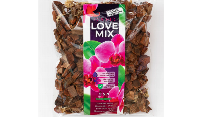 Orchid Lovemix — професійний субстрат для орхідей Науковий підхід до домашнього вирощування епіфітів...
