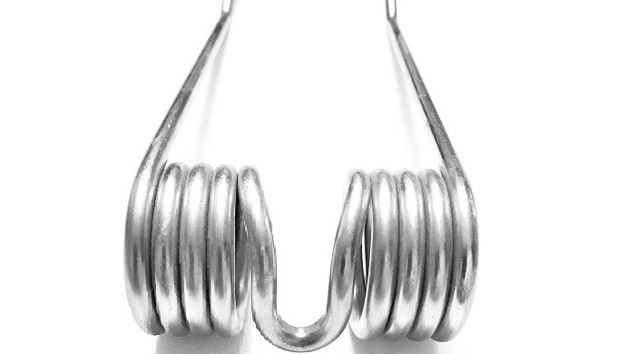 A torsion spring is a spring that works by twisting its end along its axis; that is, a flexible elas...