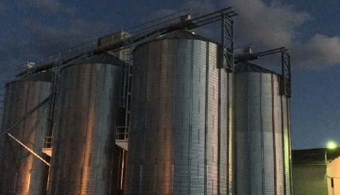 STORAGE SILOS FOR PELLETS AND HARVEST GRAIN
