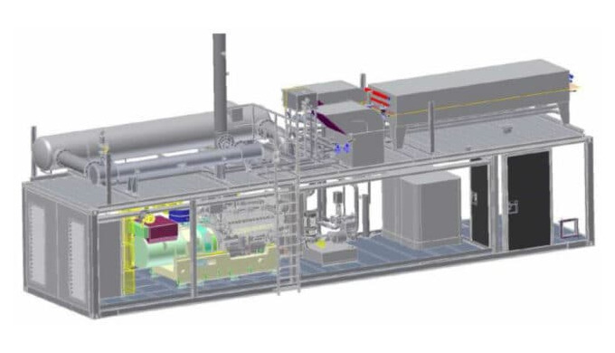 1000 KW WASSERSTOFFKRAFTWERK Das Kraftwerk hat eine Leistung von 1000 kW und wird mit Wasserstoff be...