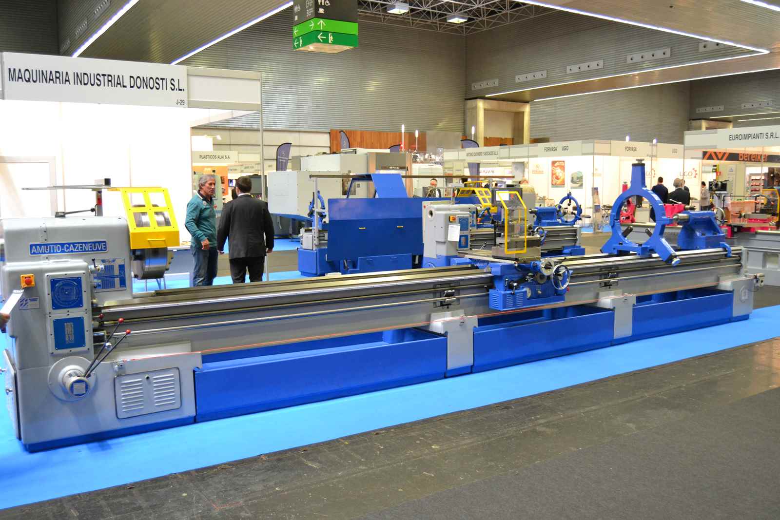 AMUTIO CAZENEUVE HB810x6000 rebuilt lathe