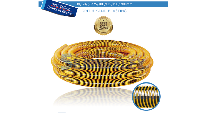 GRIT hose 38/50/65/75/100/125/150/200 mm Grit & sand Blasting Where can Grit Hose be used? - For...