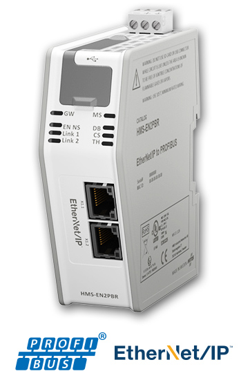 La nueva familia de pasarelas para Ethernet/IP de HMS, los Linking Devices,...